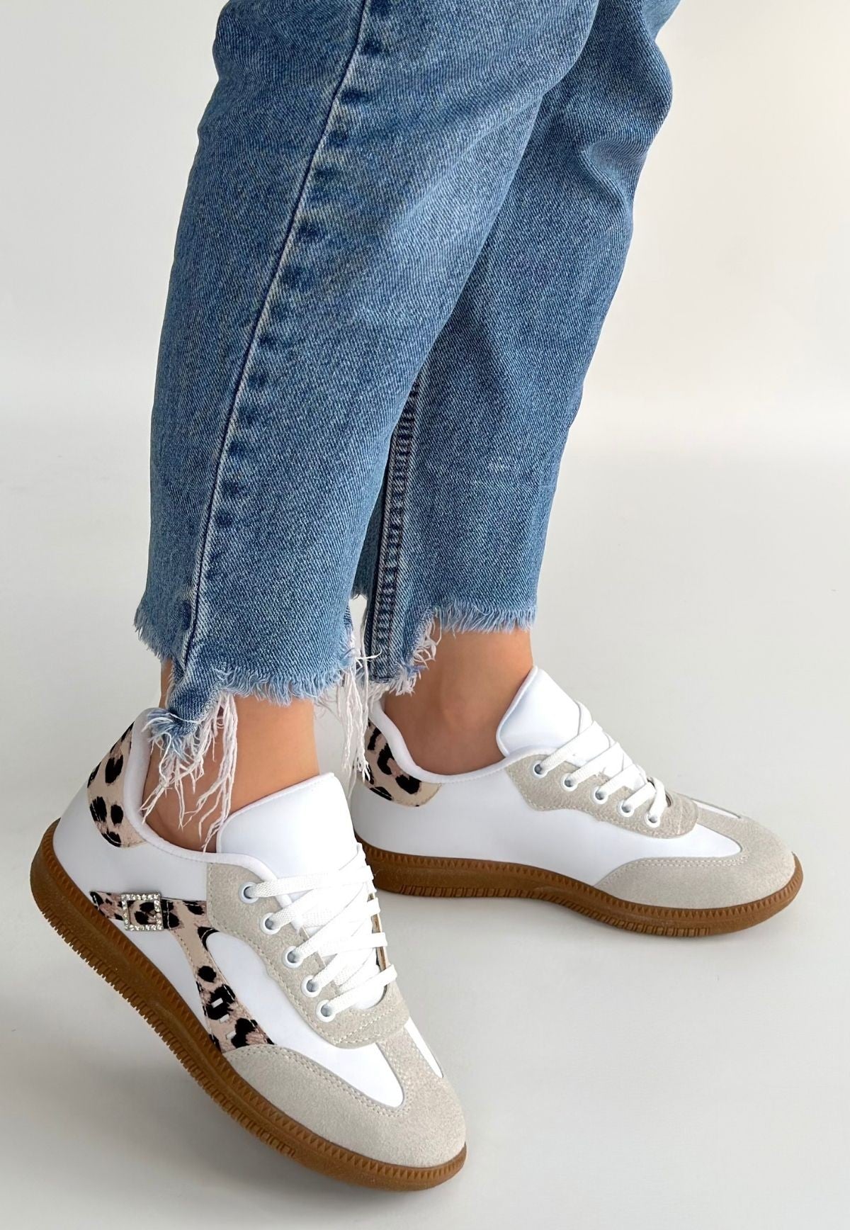 ZRNE-010 Premium Beyaz Bağcıklı Kadın Sneaker