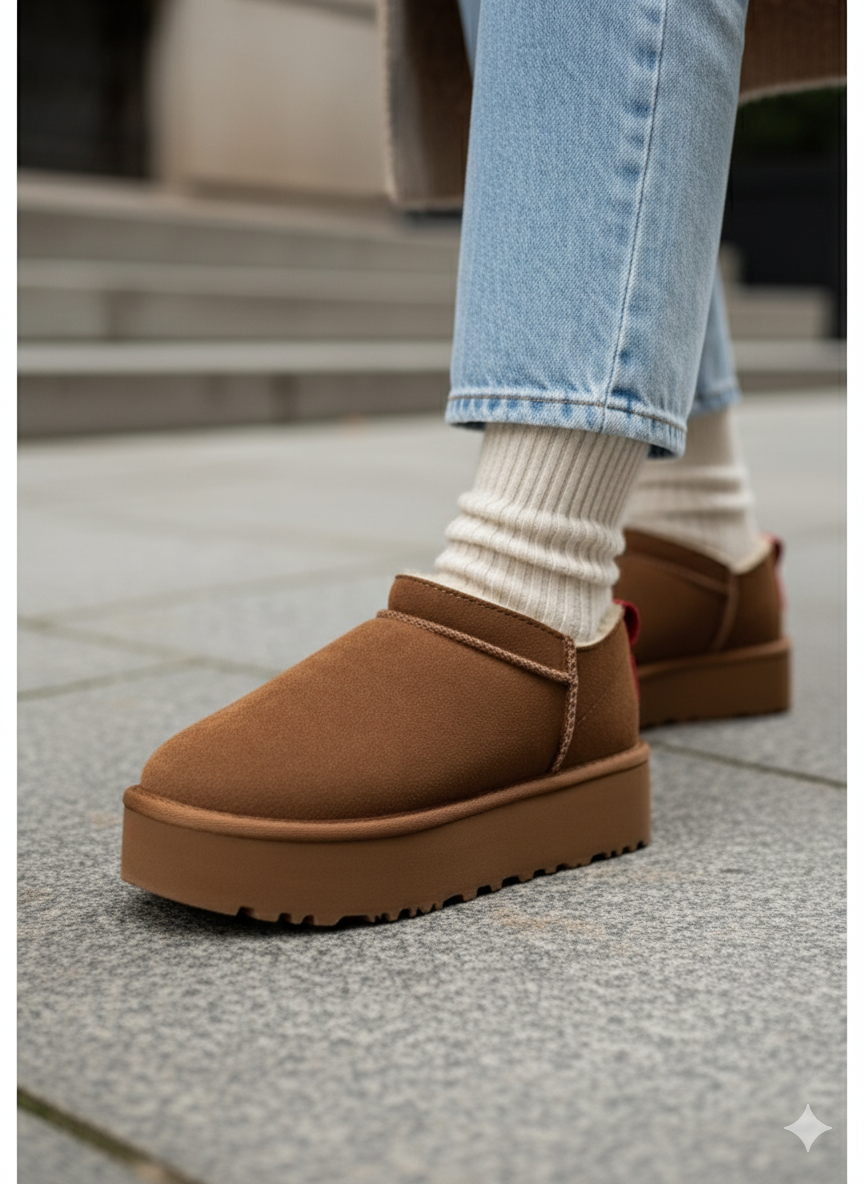 Mitay Premium Taba Süet Kadın Bot