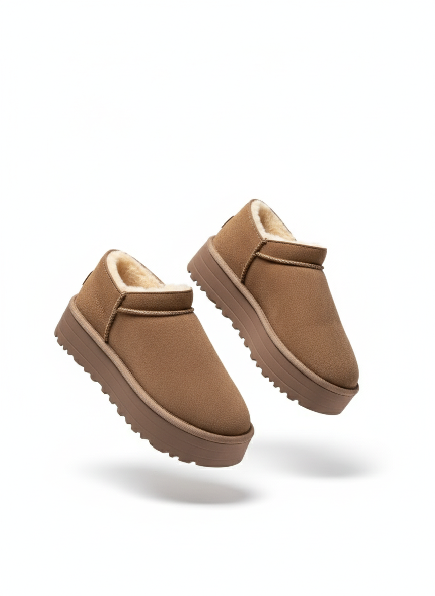 Mitay Premium Vizon Süet Kadın Bot