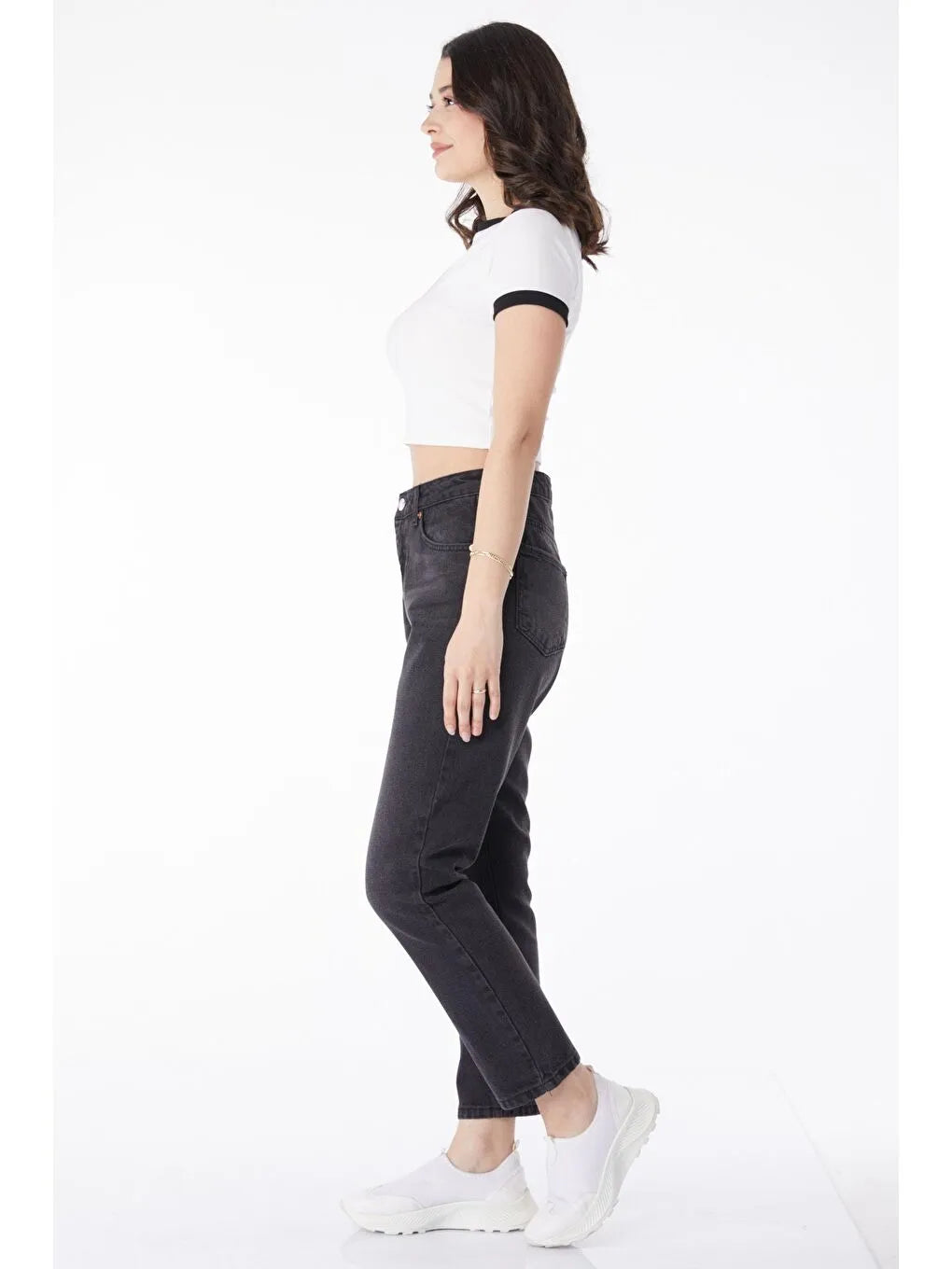 Mom Kot Pantolon Antrasit