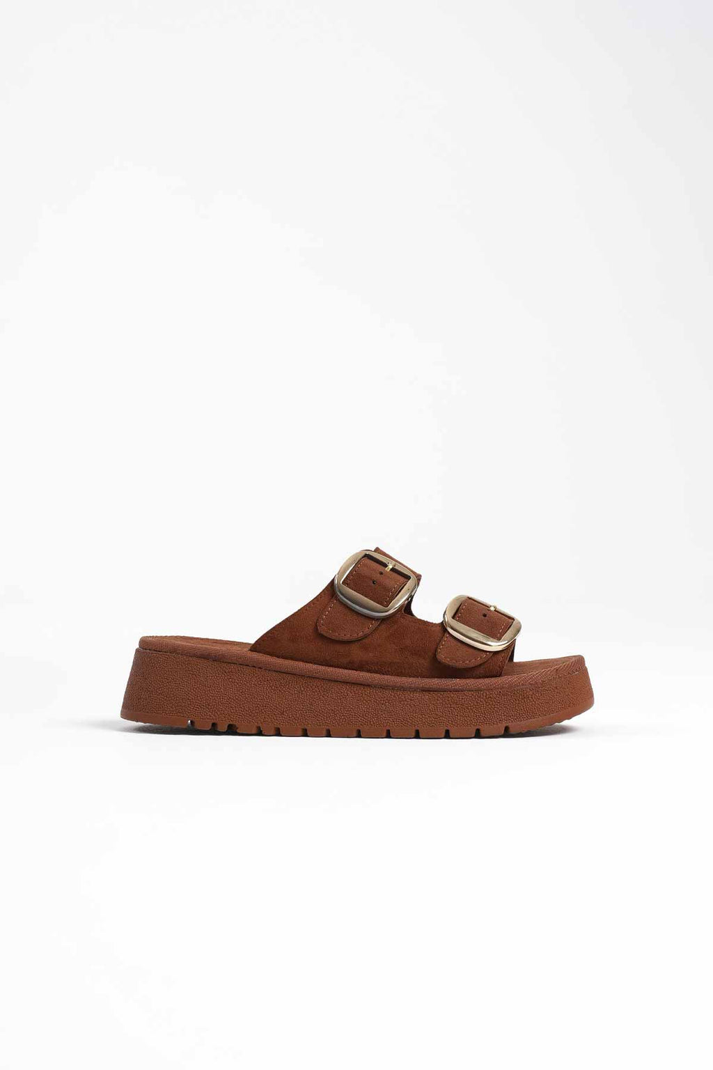 Place Premium Tan Suede Slippers