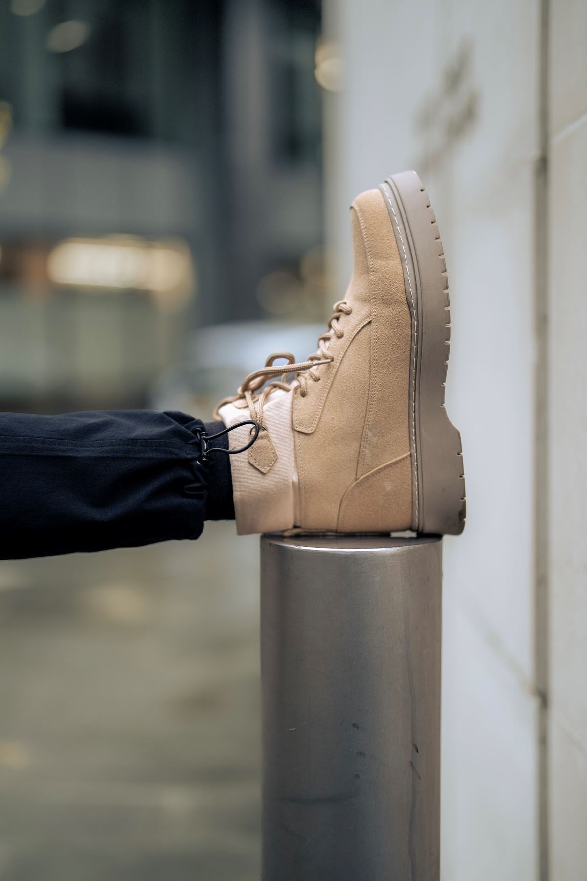 ZRC225 Premium Impact Gore-Tex Erkek Bot Kum Bej Süet