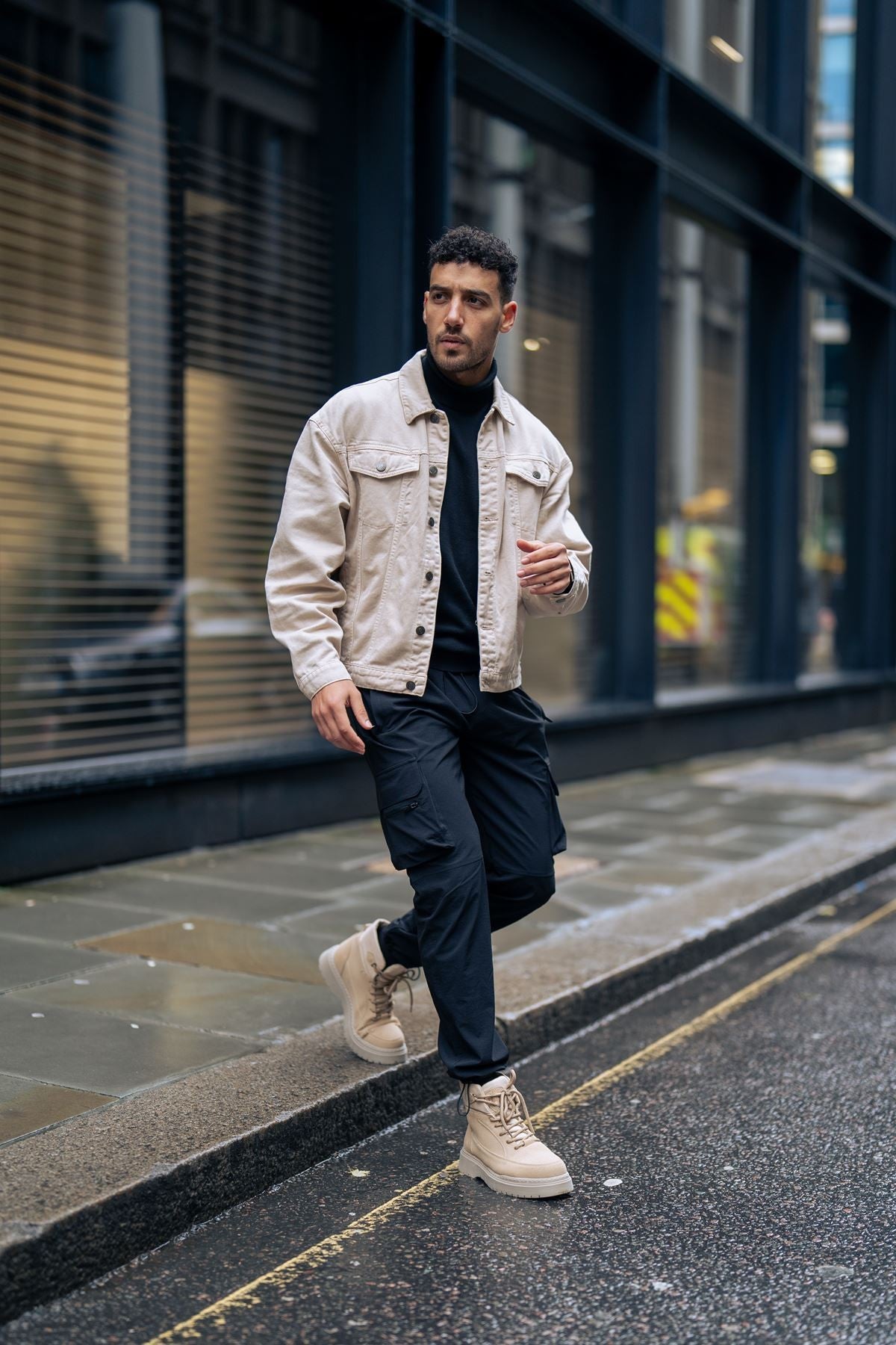 ZRC225 Premium Impact Gore-Tex Erkek Bot Kum Bej Süet