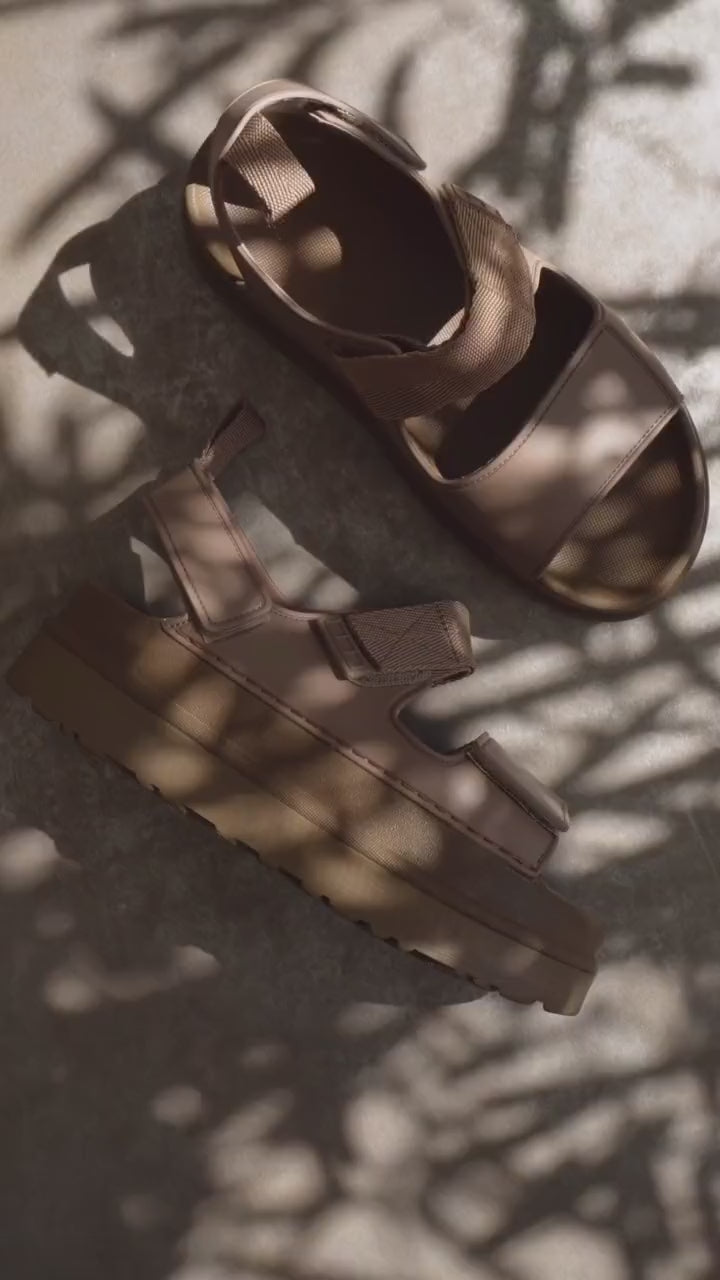 Zeta Golden Stil Premium Bej Kadın Sandalet