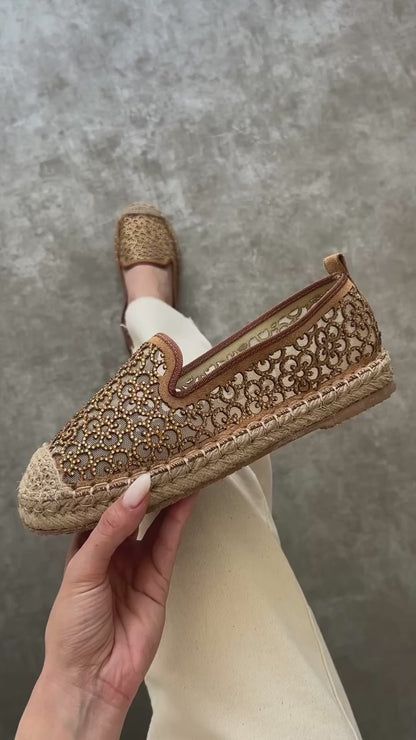 Dune Premium Women's Black Espadrille Shoes