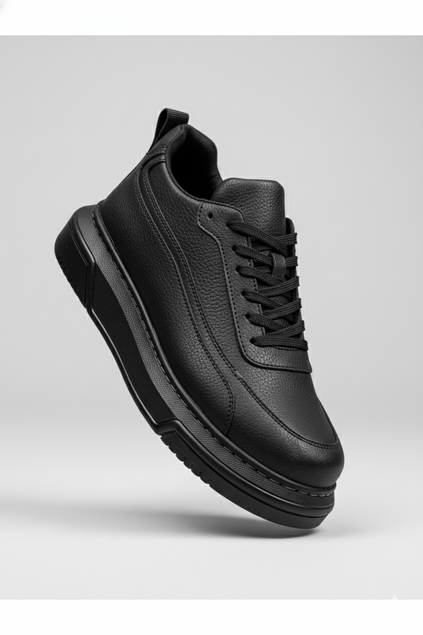 Prevos Premium Erkek Sneaker Siyah