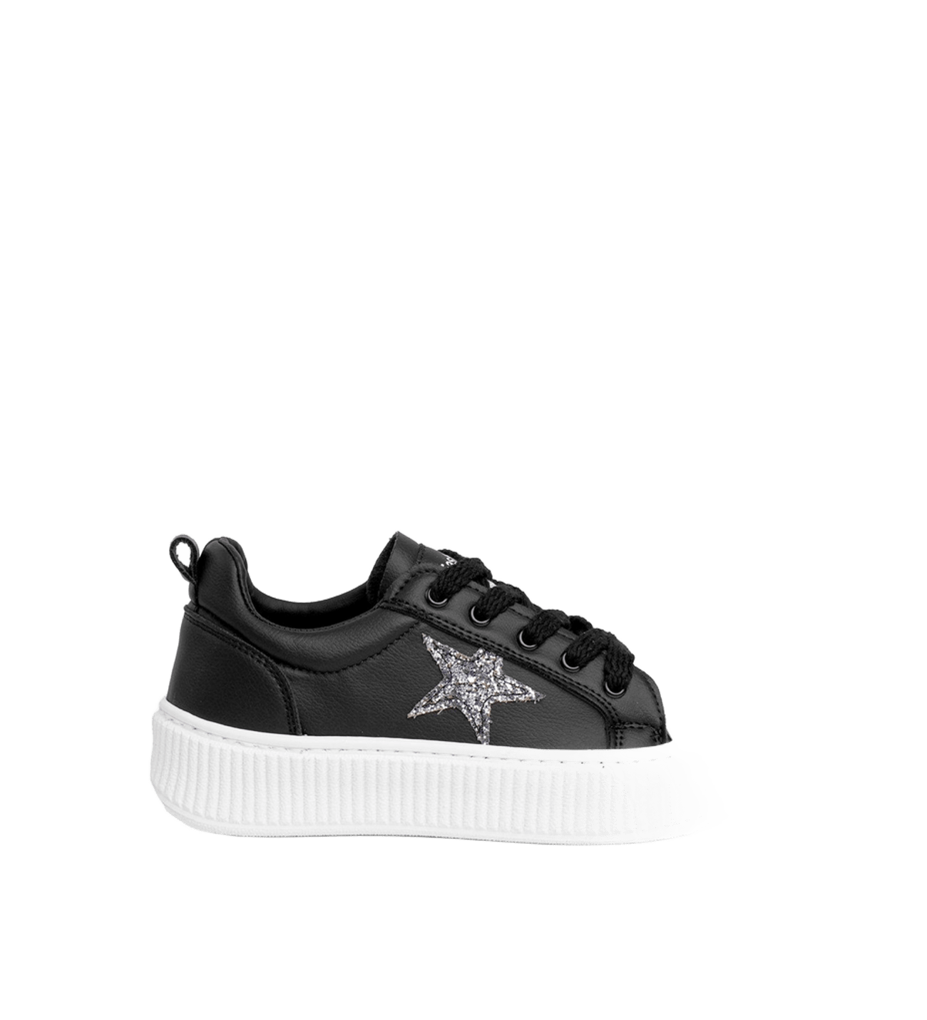Star Rahat Ergonomik Premium Kadın Sneaker Siyah Beyaz