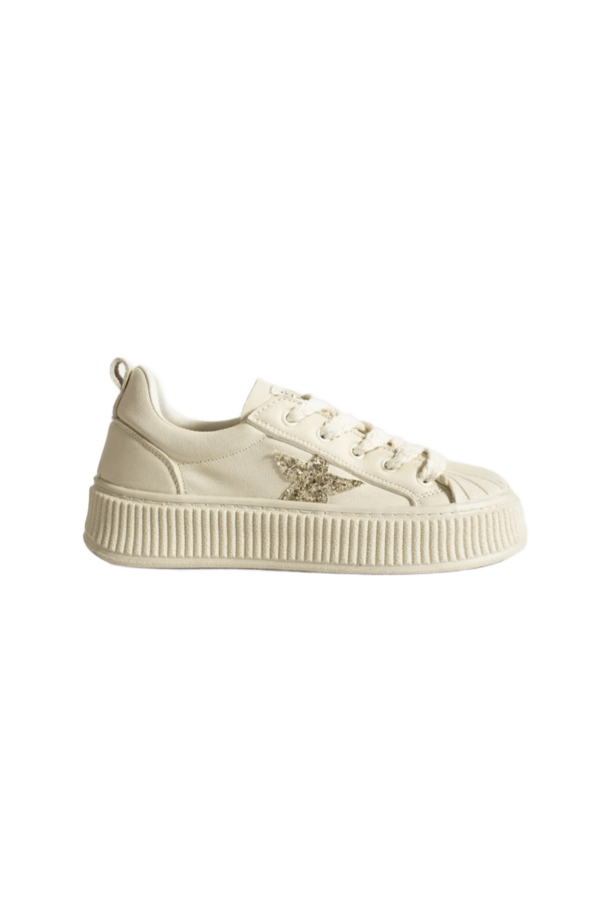 Star Rahat Ergonomik Premium Kadın Sneaker Ten