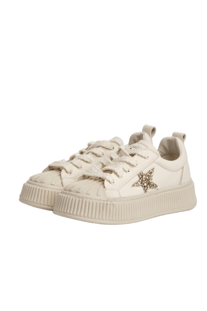 Star Rahat Ergonomik Premium Kadın Sneaker Ten