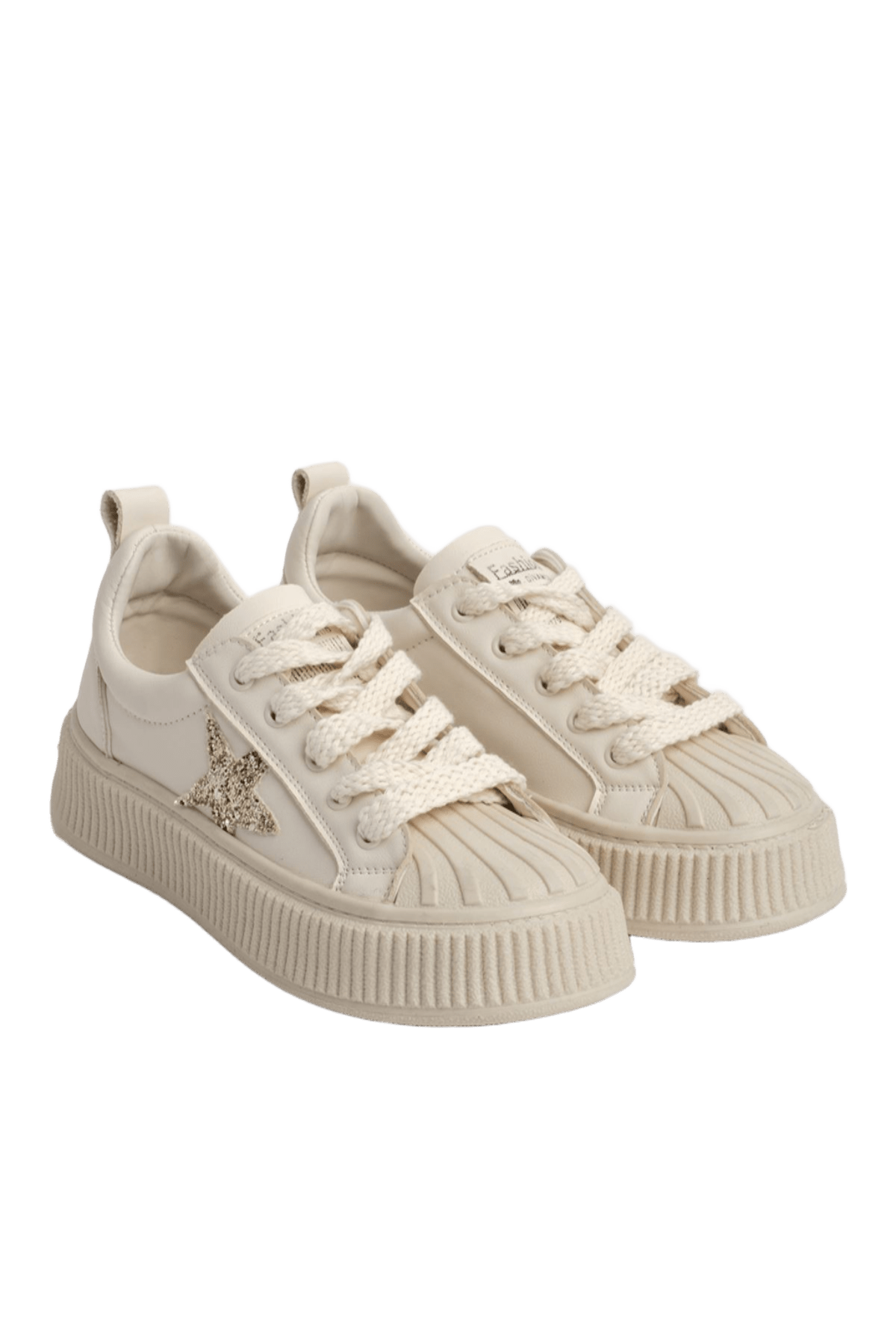Star Rahat Ergonomik Premium Kadın Sneaker Ten