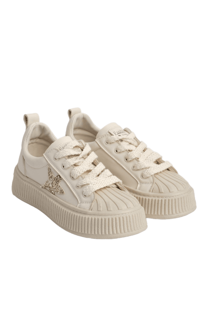 Star Rahat Ergonomik Premium Kadın Sneaker Ten