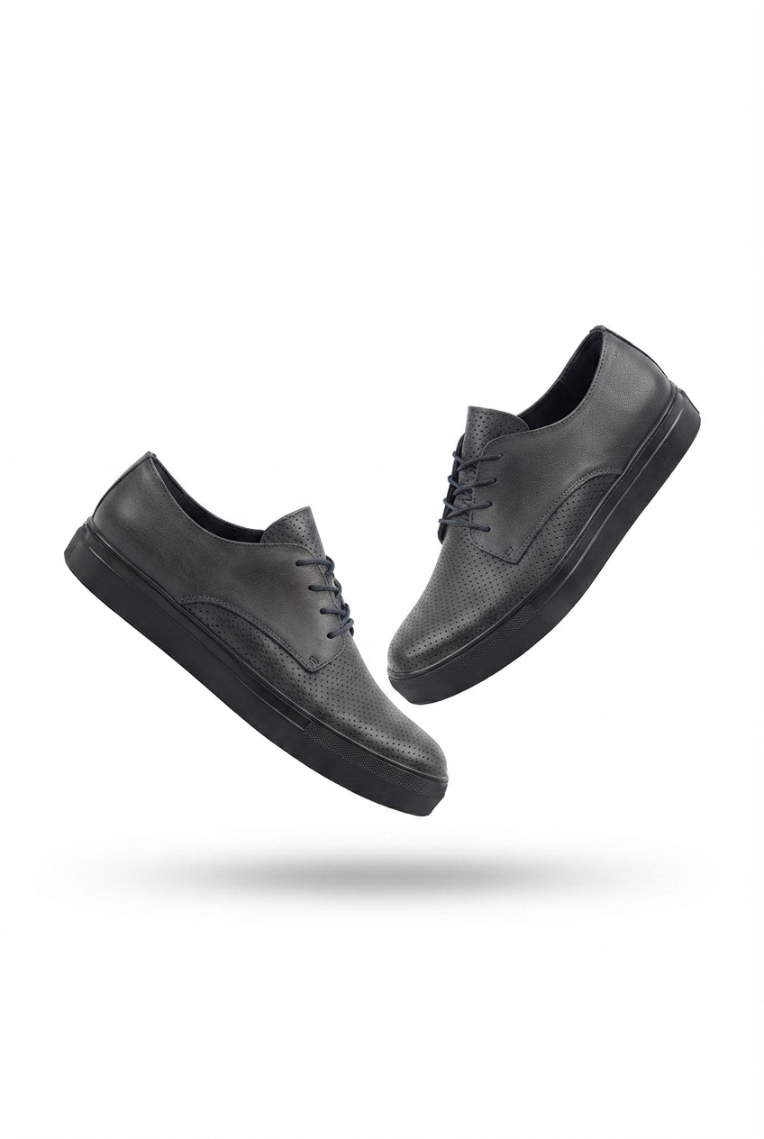 ZRC061 Premium Casual Günlük Comfort Erkek Klasik Ayakkabı Siyah