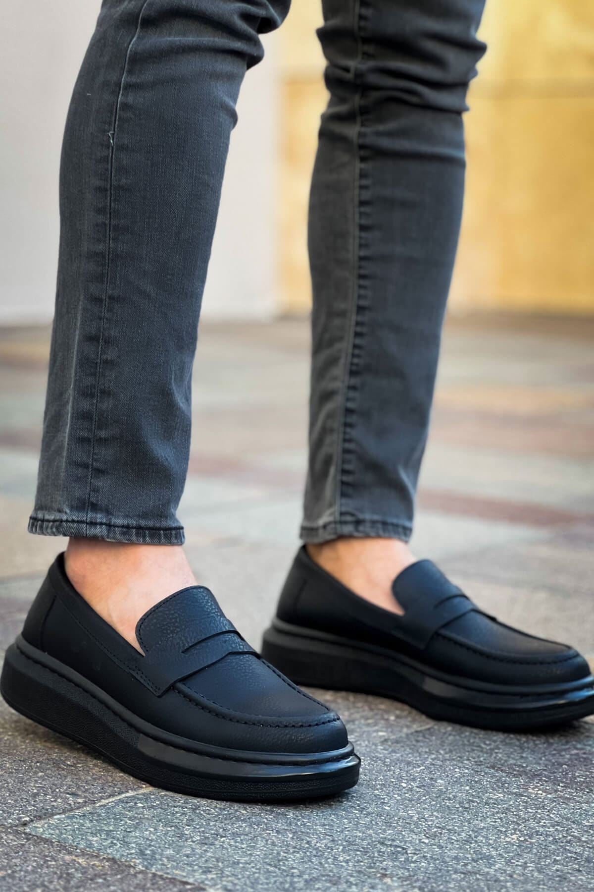 ZRC615 - Lüx Erkek Klasik Loafer Siyah