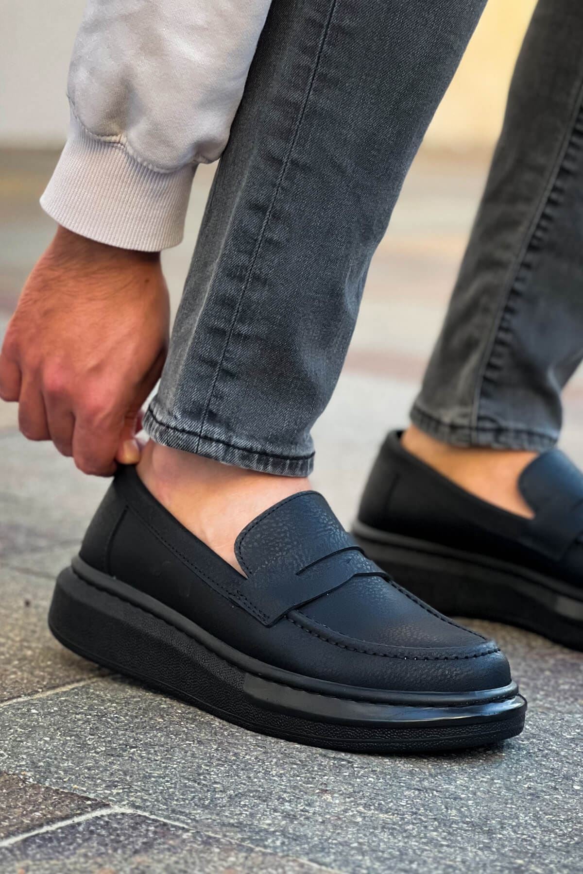 ZRC615 - Lüx Erkek Klasik Loafer Siyah
