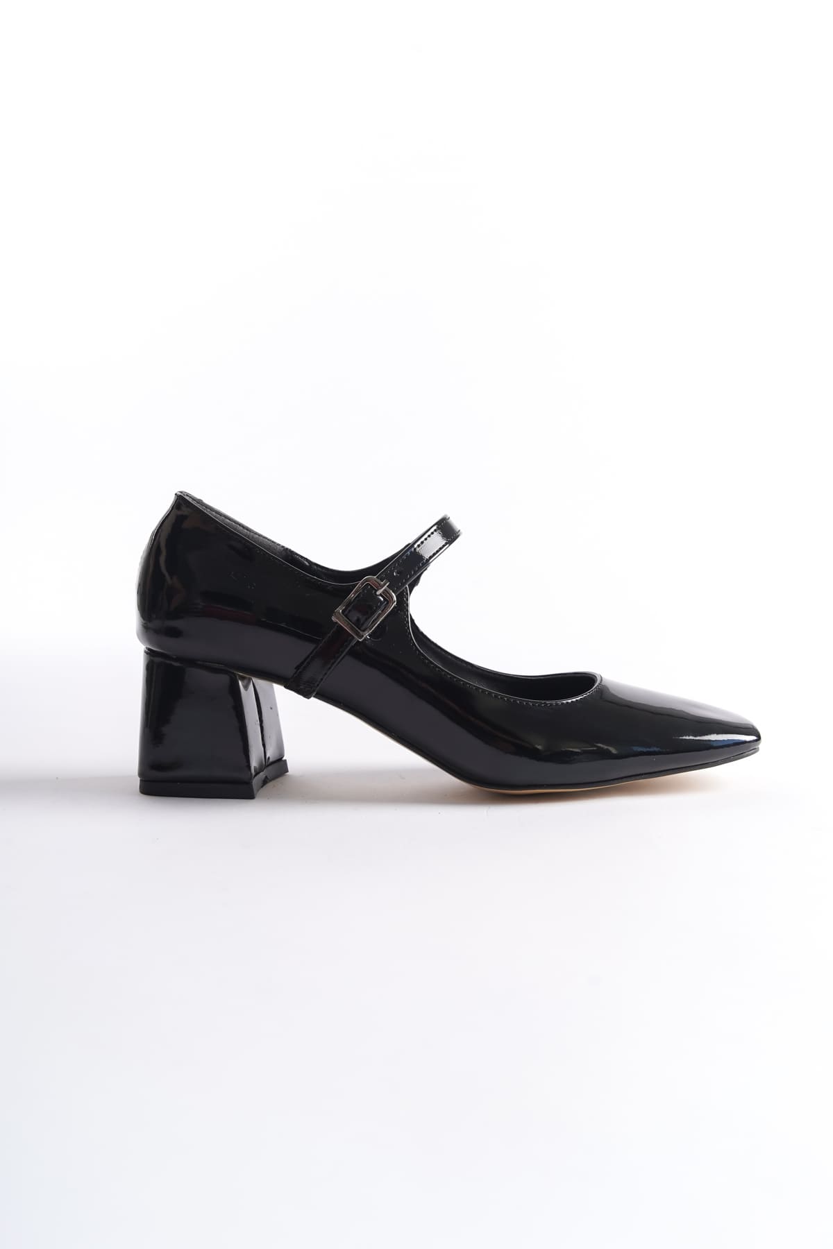 Rosalie Premium Black Patent Leather High Heel Women's Shoes