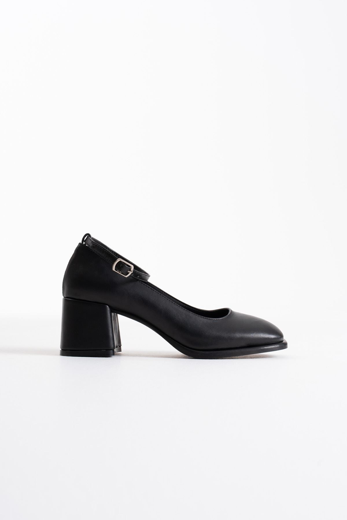 Sansa Premium Black Women's High Heels