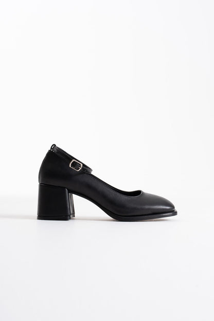 Sansa Premium Black Women's High Heels
