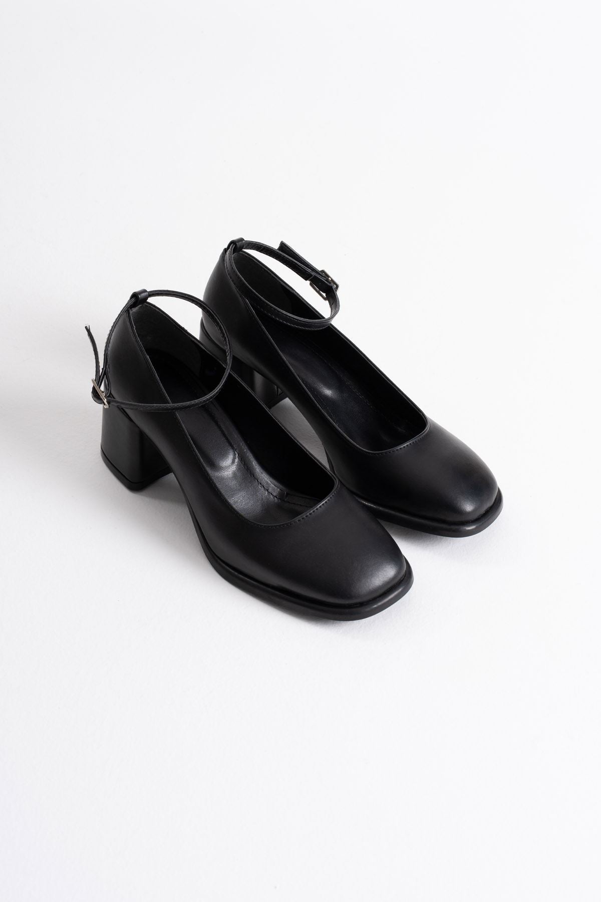 Sansa Premium Black Women's High Heels