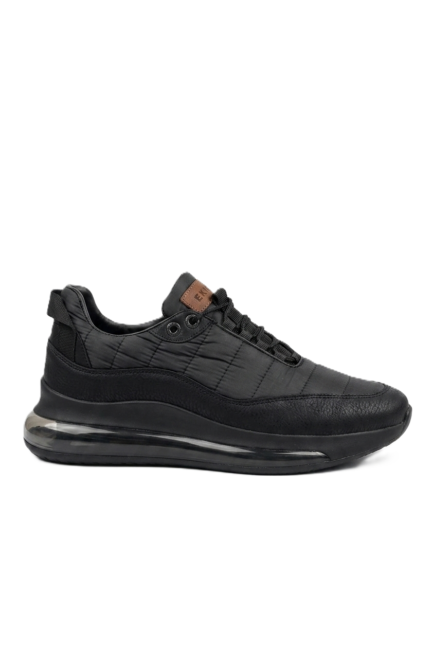 Sporty Runner Premium Erkek Sneaker Siyah