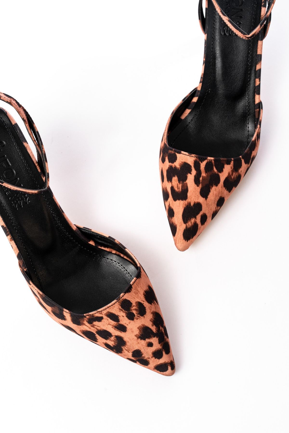 ZRİN-004 Leopar Günlük 7 cm Topuklu Ayakkabı