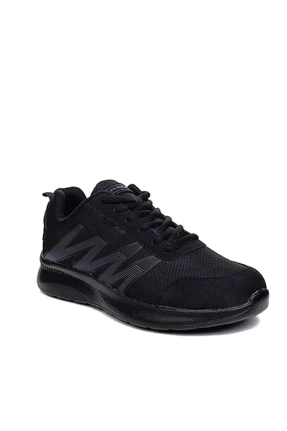 Rich003Skin Comfortable Waterproof Black Unisex Sneakers