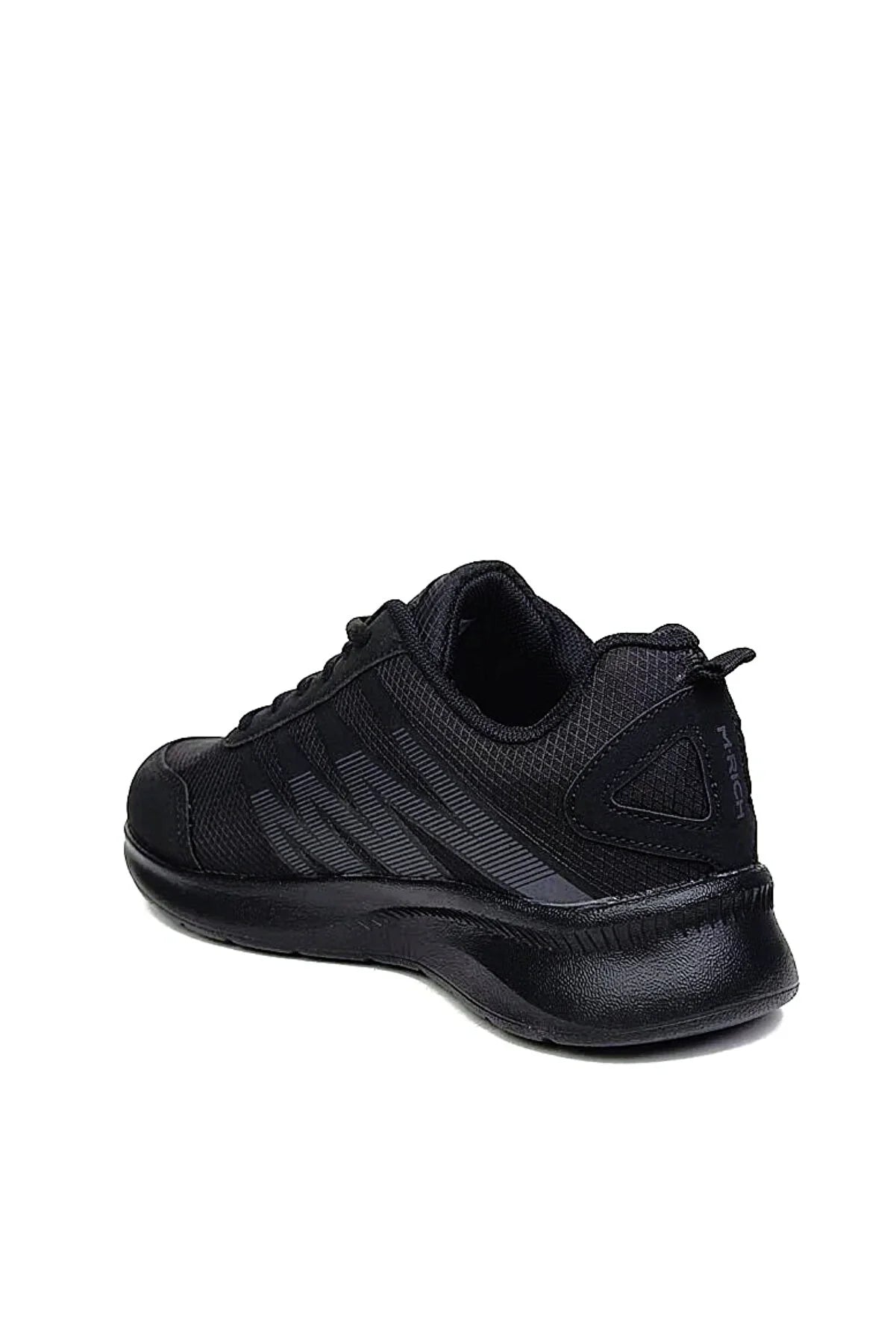 Rich003Skin Comfortable Waterproof Black Unisex Sneakers