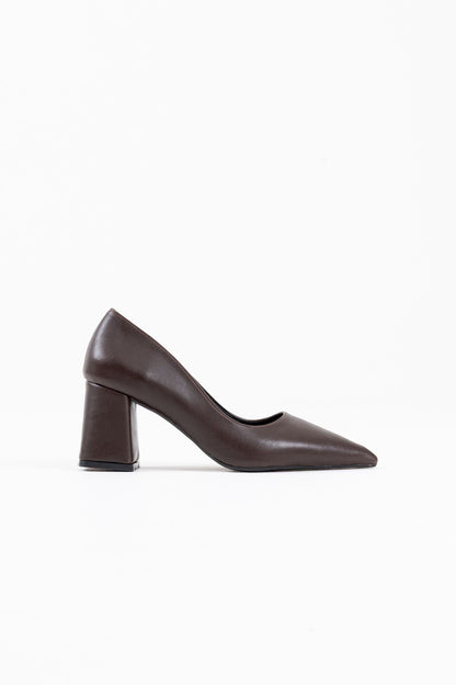 Valeria Premium Bitter Brown Women's High Heels 