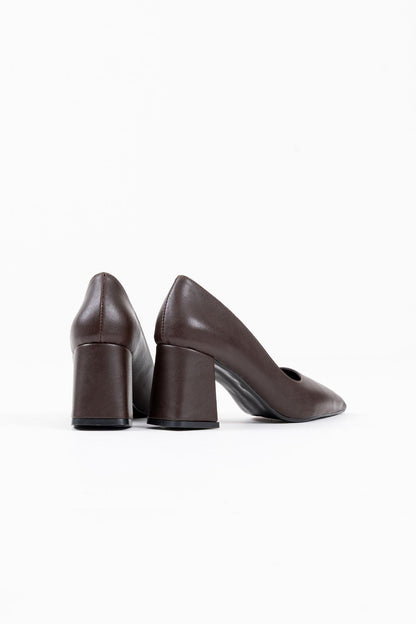 Valeria Premium Bitter Brown Women's High Heels 