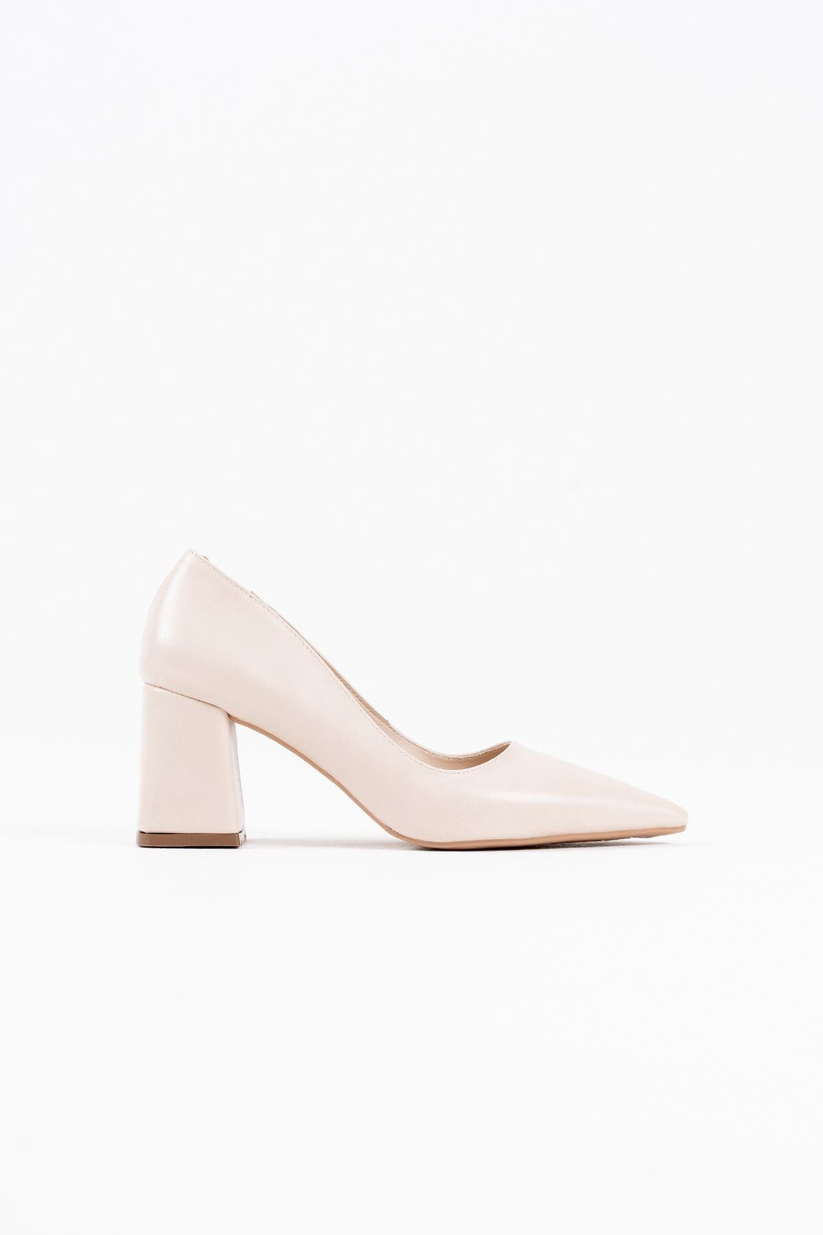 Valeria Premium Beige Women's High Heels 
