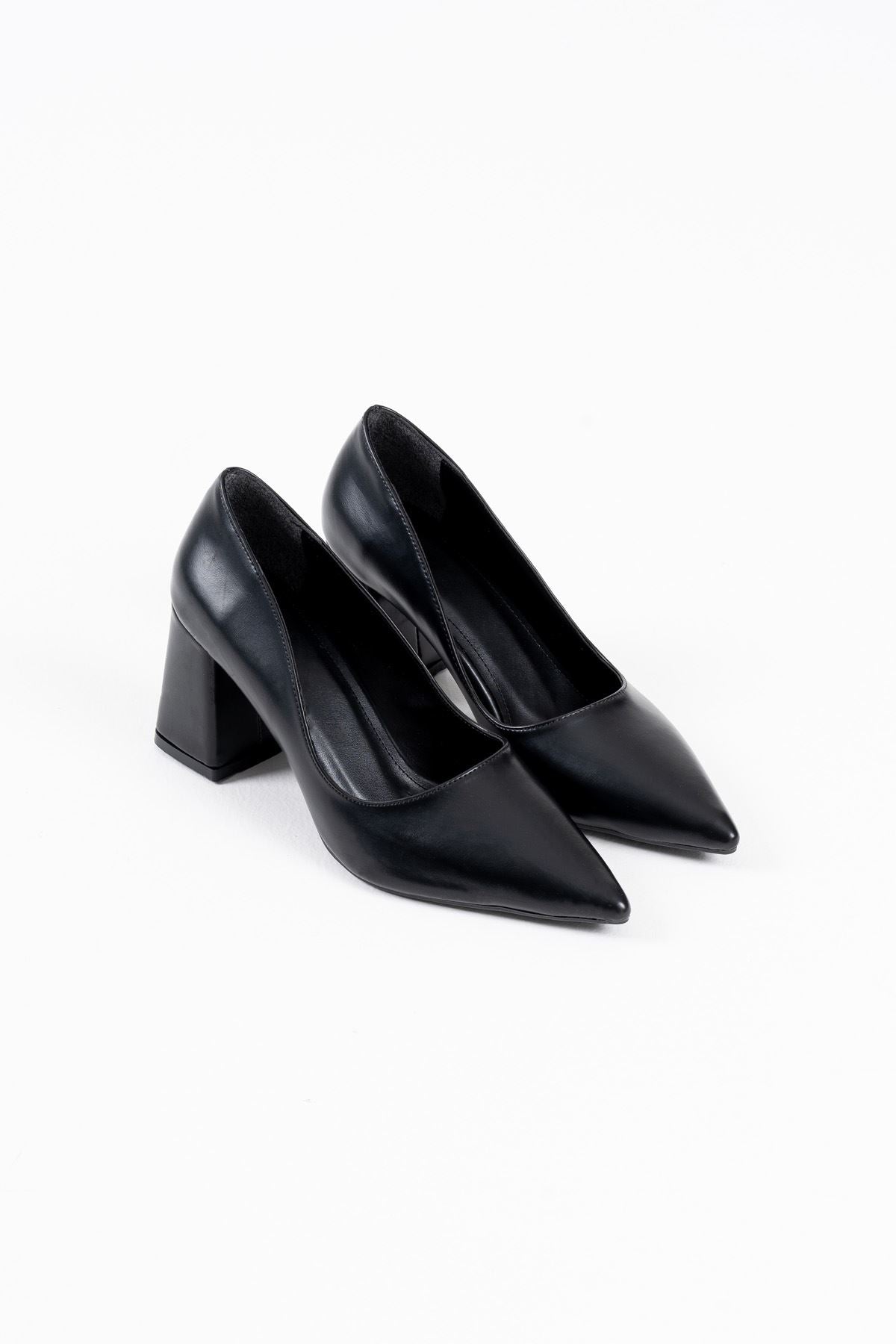 Valeria Premium Black Women's High Heels 