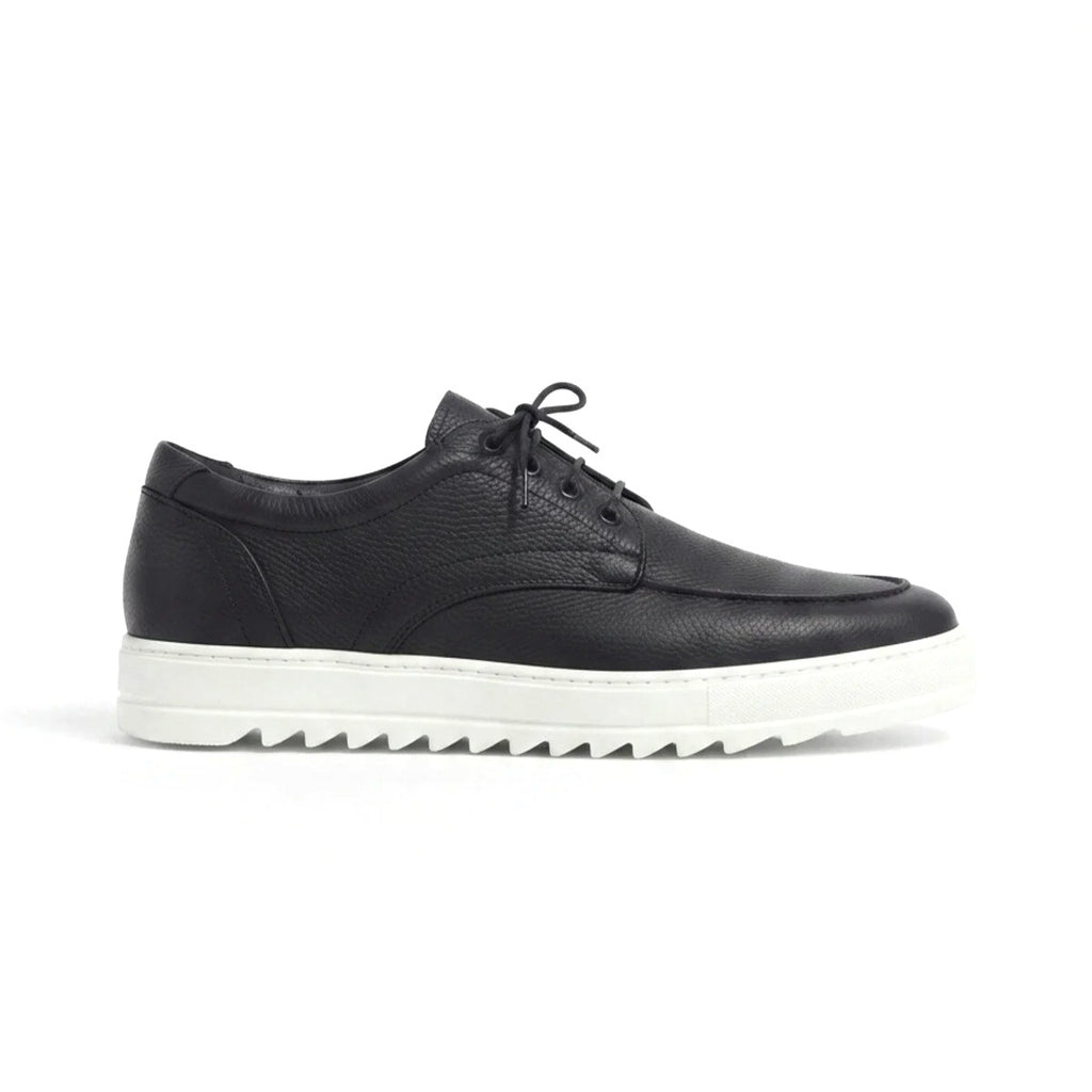 Velaro Premium Lace-Up Men's Casual Sports Classic Shoes - Black and White