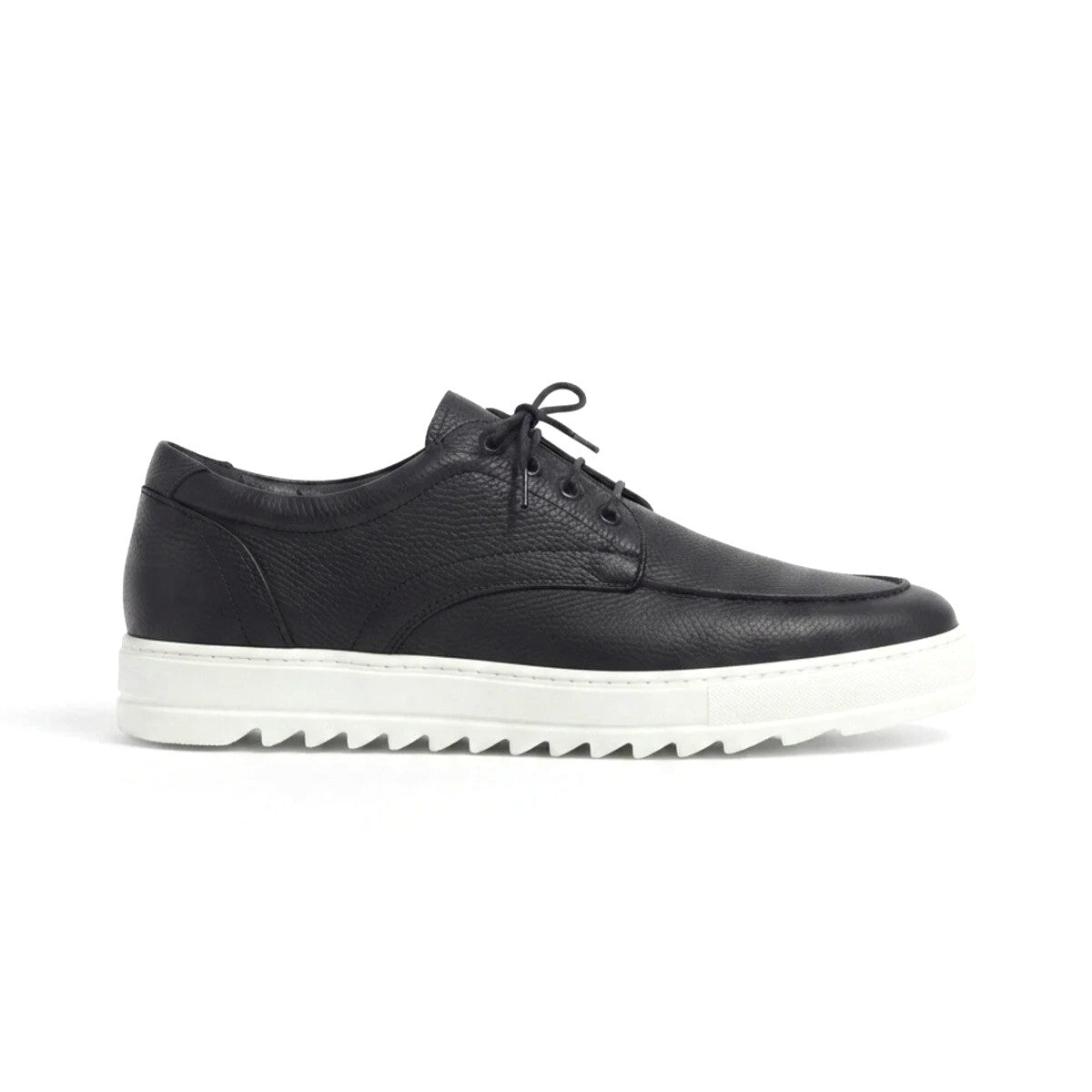 Velaro Premium Lace-Up Men's Casual Sports Classic Shoes - Black and White