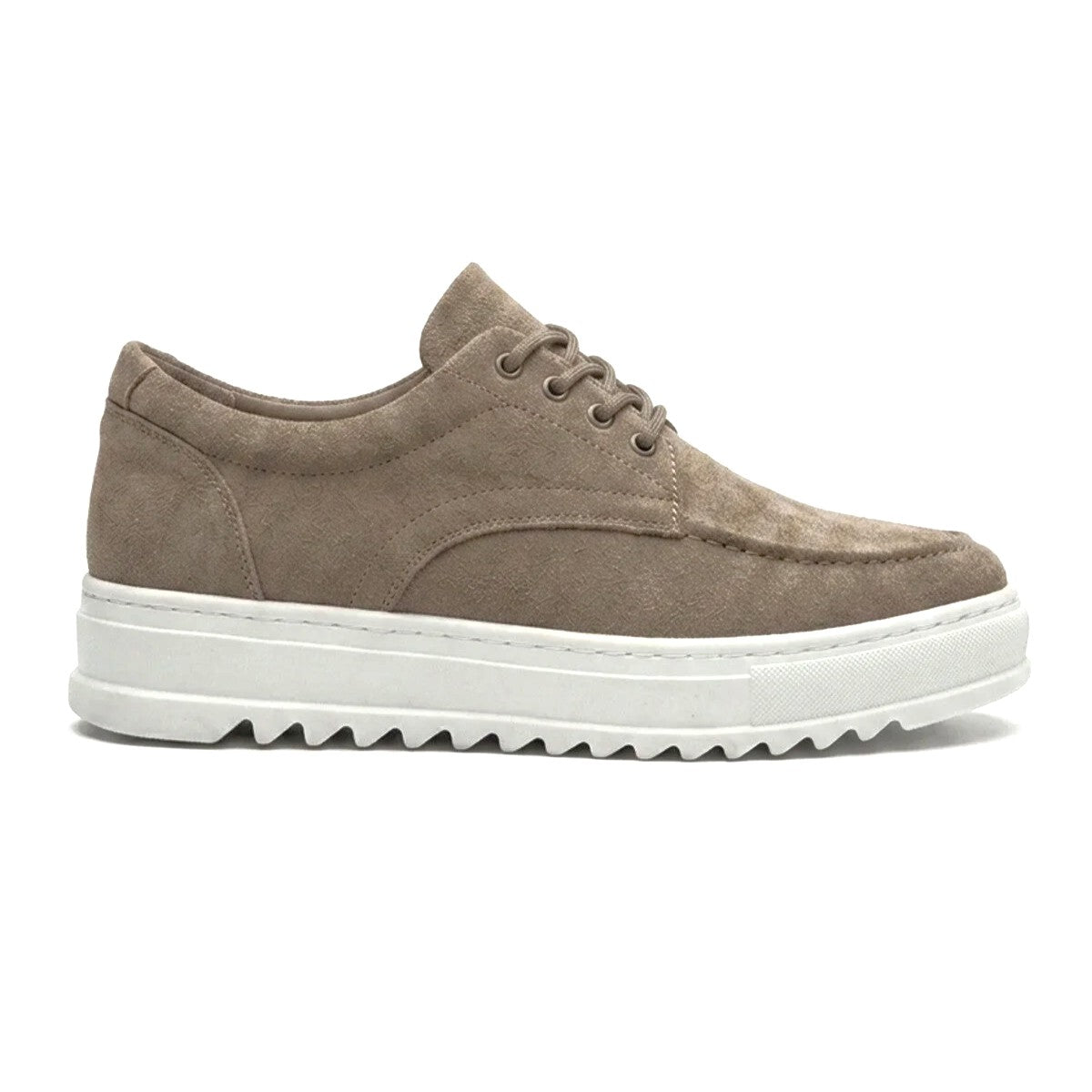 Velaro Premium Men's Lace-up Suede Casual Sport Classic Shoes - Camel