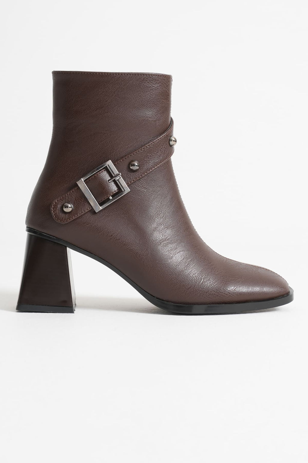 Limanu Premium Women's Dark Brown Heeled Boots