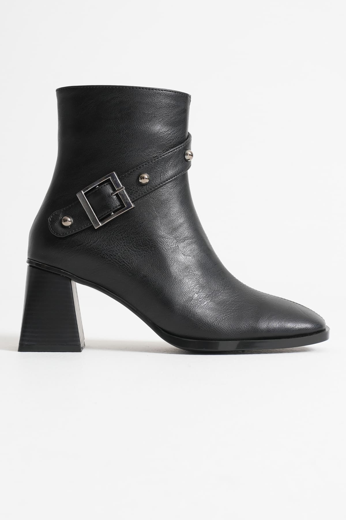 Limanu Premium Women's Black Heeled Boots