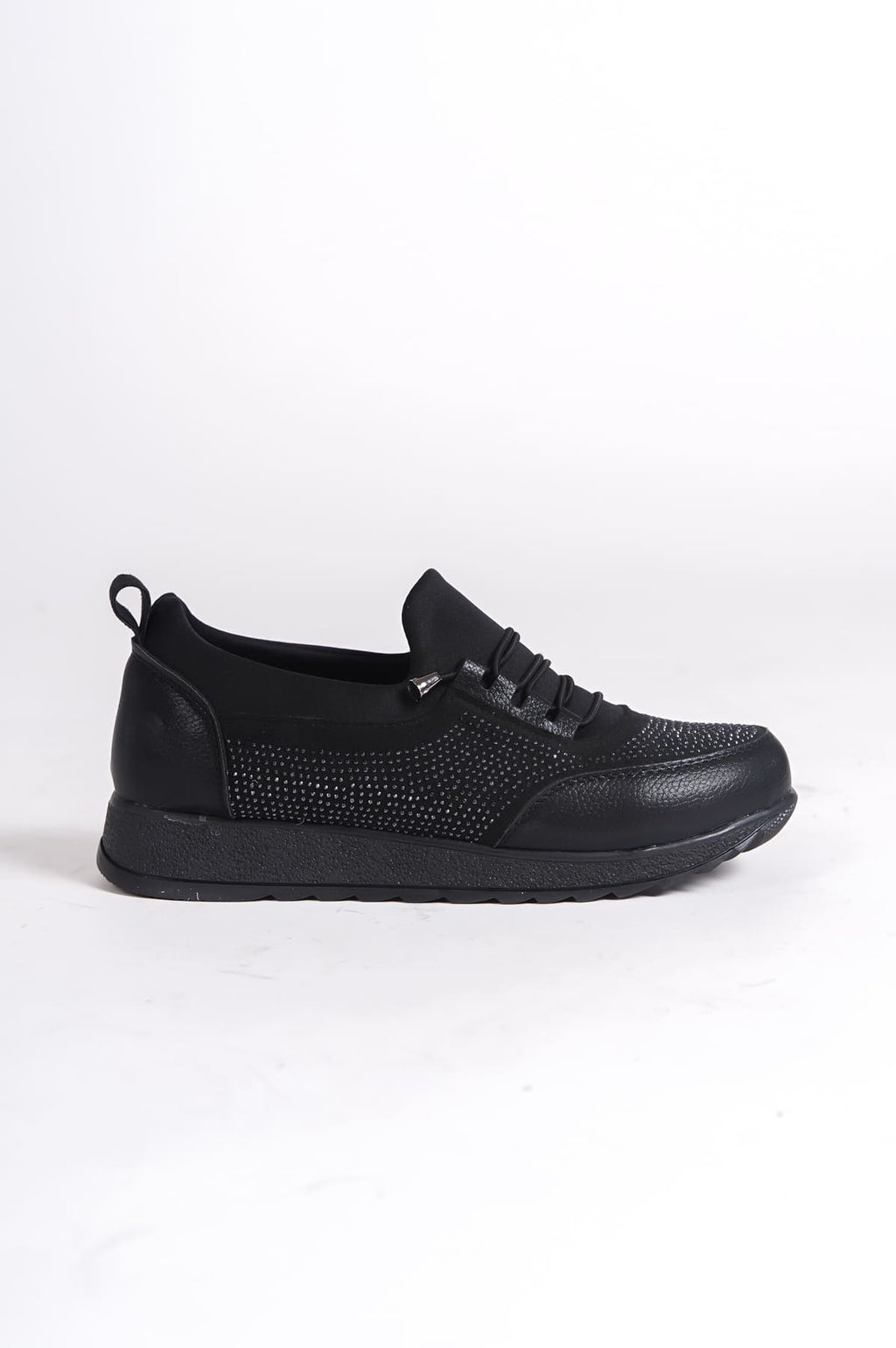 VIOLET Lastikli Ortopedik Rahat Taban Klasik Kadın Babet (Anne Ayakkabısı)