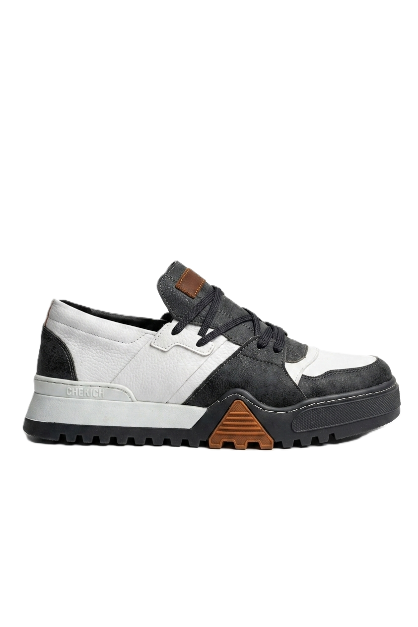 Warrem Yüksek Kalite Tarz Erkek Sneakers Antrasit