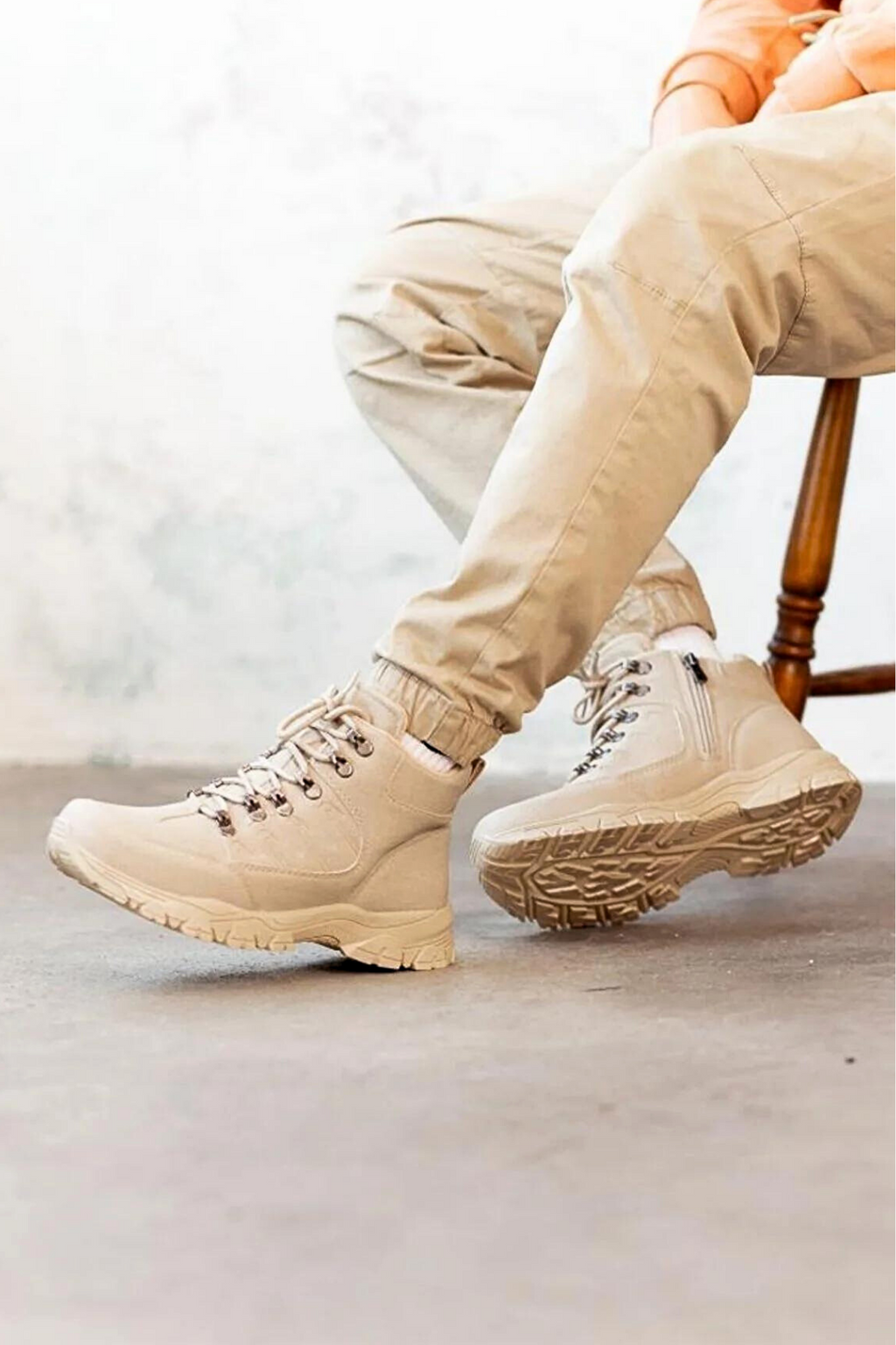 Waterbull Su Geçirmez Erkek Bej Outdoor Bot