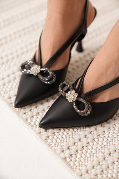 Wines Premium Women's Black High Heels
