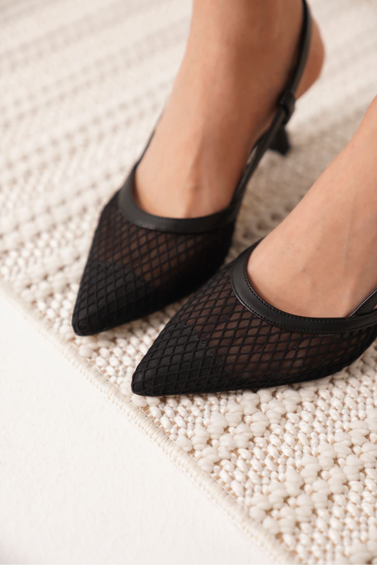 Winstey Premium Women's Black High Heels