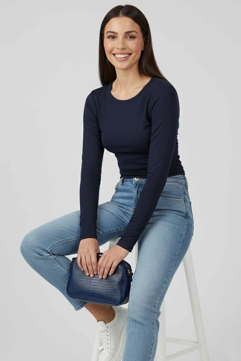 Yanı Büzgülü Bluz Laci