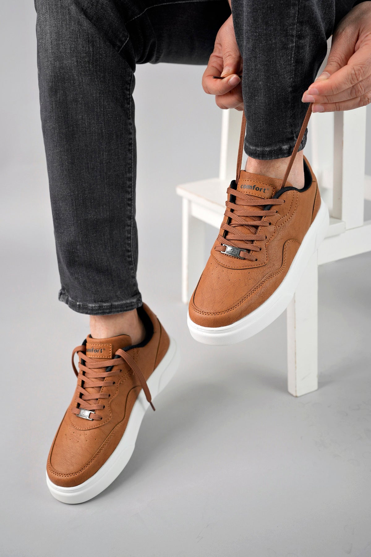 Jack Günlük Rahat Kalın Taban Taba Erkek Spor Ayakkabı