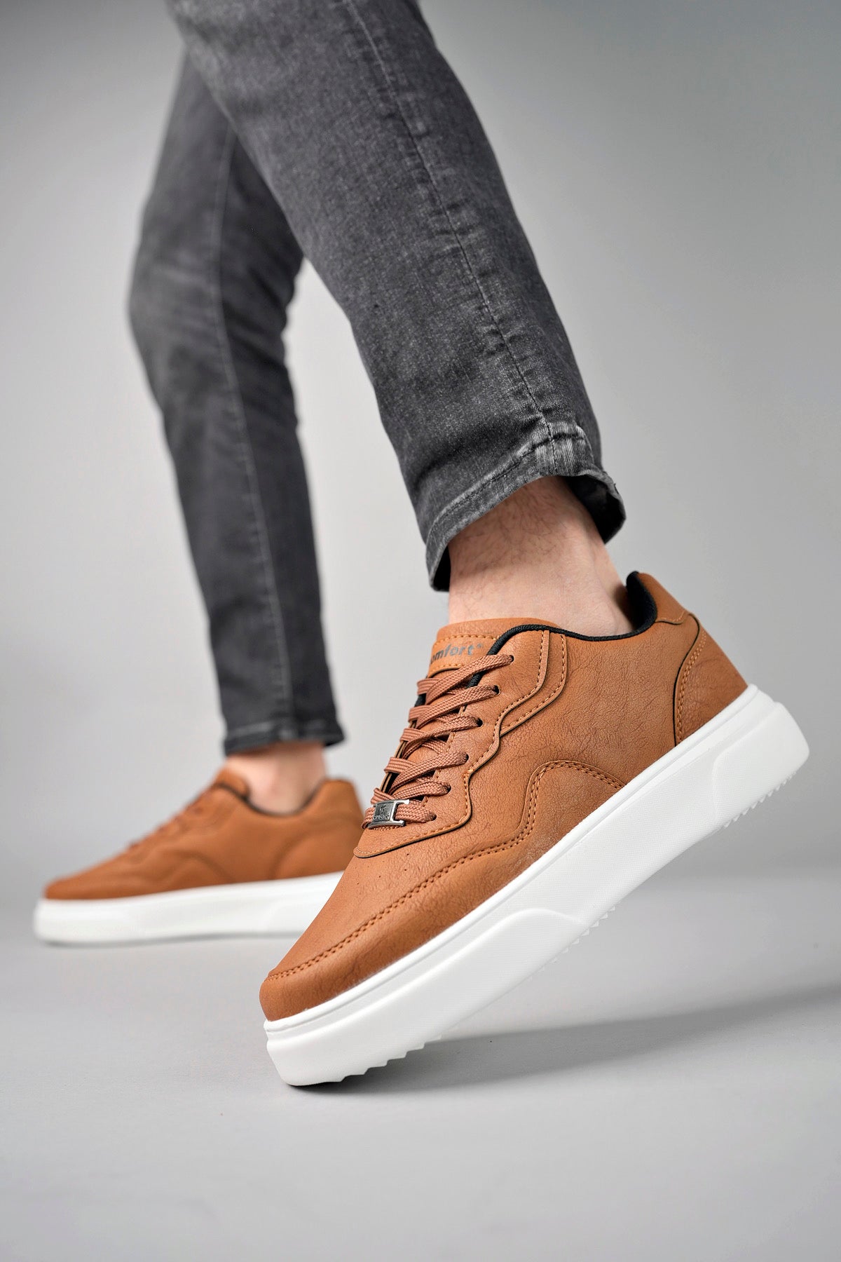 Jack Günlük Rahat Kalın Taban Taba Erkek Spor Ayakkabı