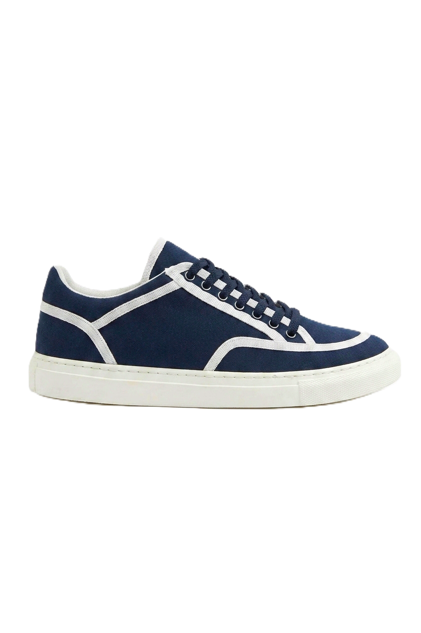 ZR-2505 Premium Casual Keten Günlük Erkek Spor Ayakkabı Lacivert