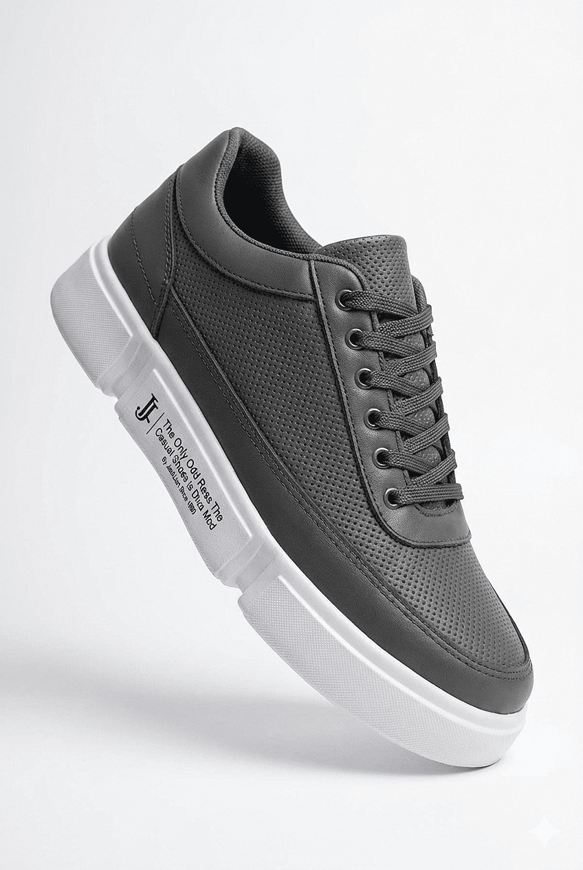 ZR-J-X20 Günlük Rahat Kalın Taban Füme Erkek Sneaker