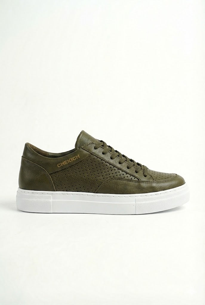 ZRC015 First Edition Premium Erkek Günlük Sneaker Haki