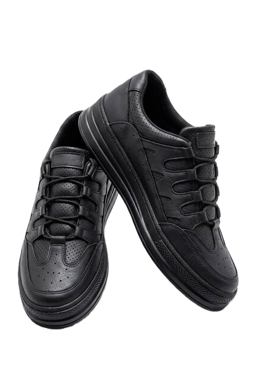 ZRC040 Yüksek Kalite Comfort Erkek Ayakkabı Spor Ayakkabı Siyah
