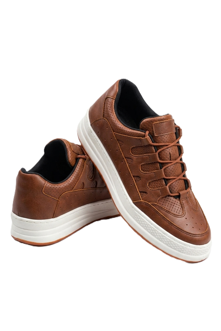 ZRC040 Yüksek Kalite Comfort Erkek Ayakkabı Spor Ayakkabı Taba