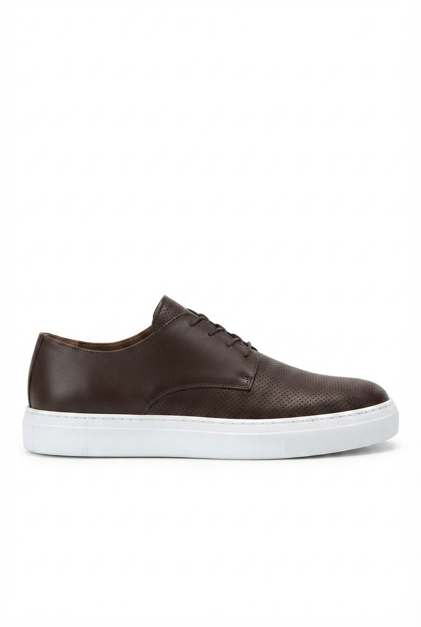 ZRC061 Premium Casual Günlük Comfort Erkek Klasik Ayakkabı Kahve