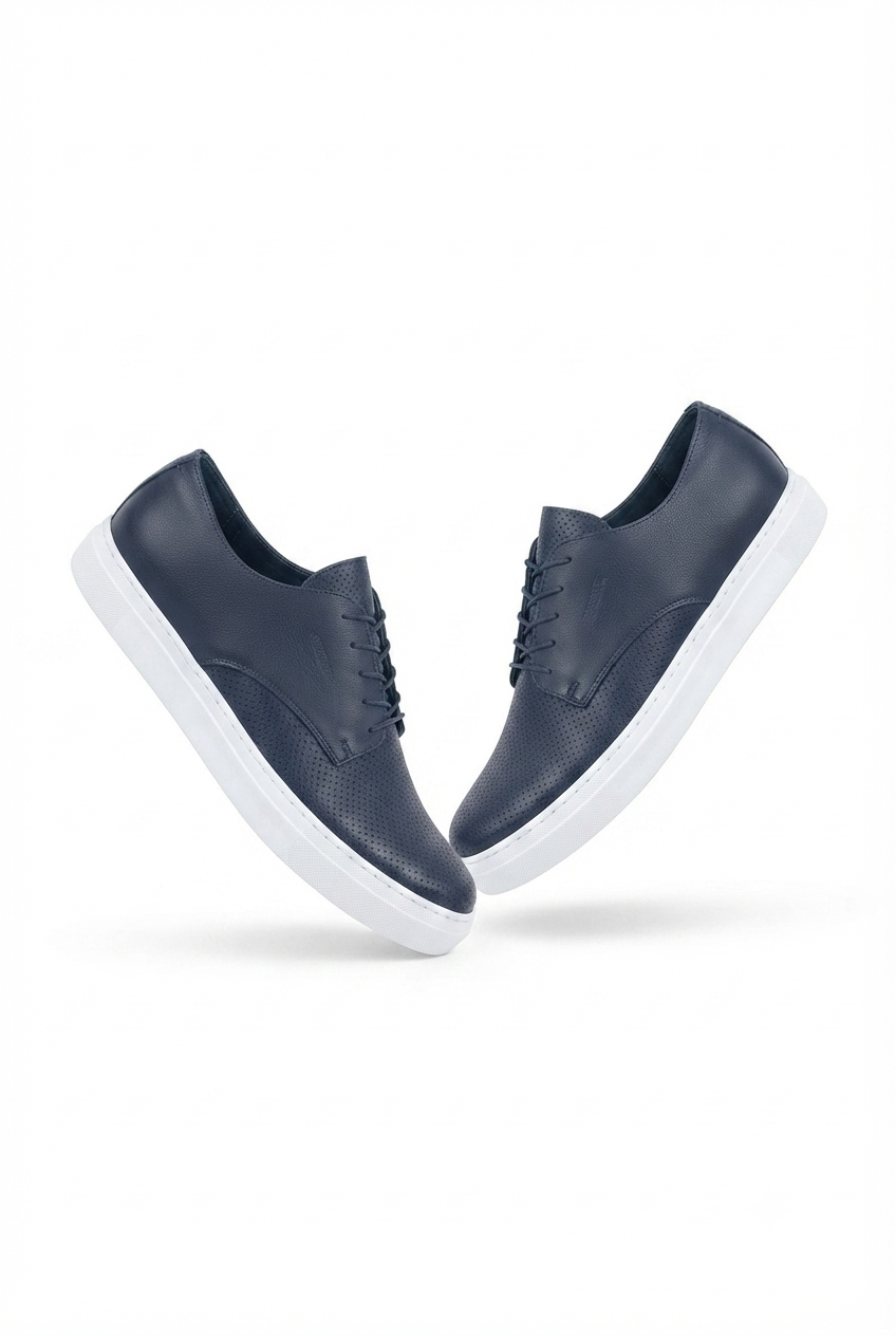 ZRC061 Premium Casual Daily Comfort Men's Classic Shoes Navy